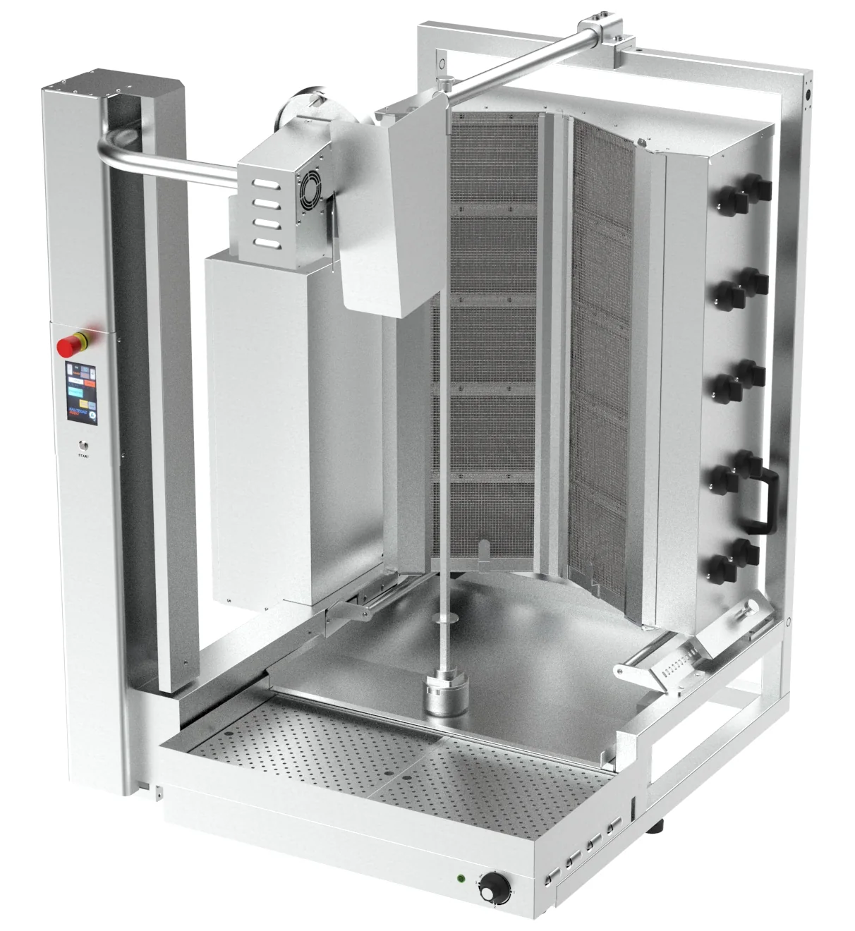 RODO5+5G Wide-V Gas-Dönerroboter – Produktansicht